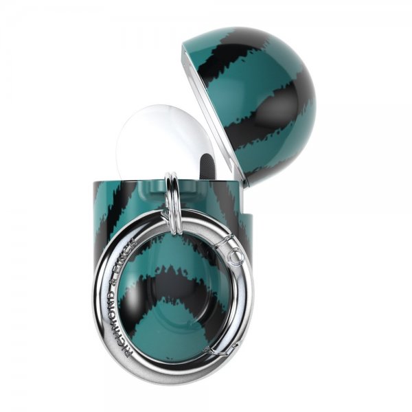 Richmond & Finch AirPods Pro -kotelo Emerald Zebra