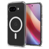 Spigen Google Pixel 9a Ultra Hybrid MagFit kirkas valkoinen suojakuori
