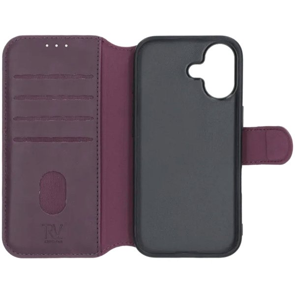 Rvelon iPhone 17 -suojakuori 4 korttipaikalla, MagSafe, violetti