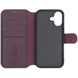 Rvelon iPhone 17 -suojakuori 4 korttipaikalla, MagSafe, violetti