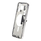 Keskikehys pikkutarvikkeilla iPhone 15 Pro Max - Valkoinen Titaani OEM