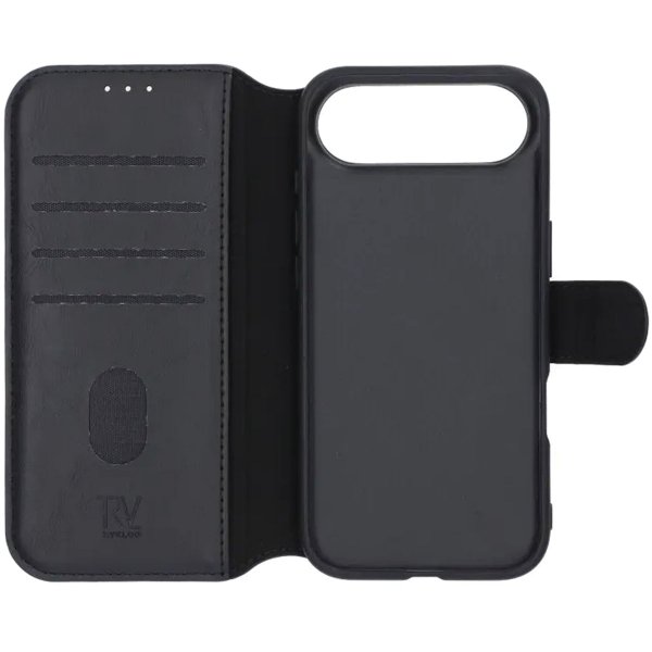 Rvelon iPhone Air -kotelo, 4 korttipaikkaa, MagSafe, musta
