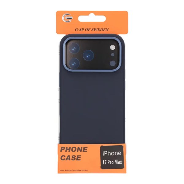 iPhone 17 Pro Max Kuori Silikoni MagSafe Sininen