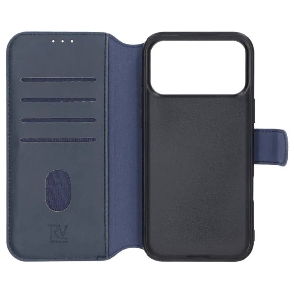 Rvelon iPhone 17 Pro Max Kotelo 4 korttipaikkaa MagSafe Sininen