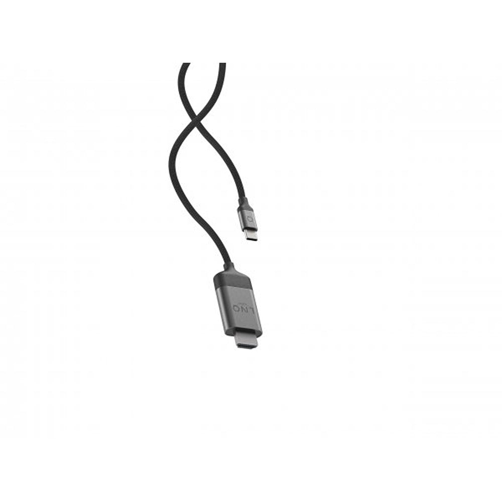 LINQ by Elements USB-C–HDMI 4K -sovitinkaapeli 2m