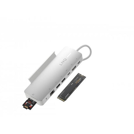 LINQ 9in1 PRO SSD 140W USB-C -moniporttikeskitin