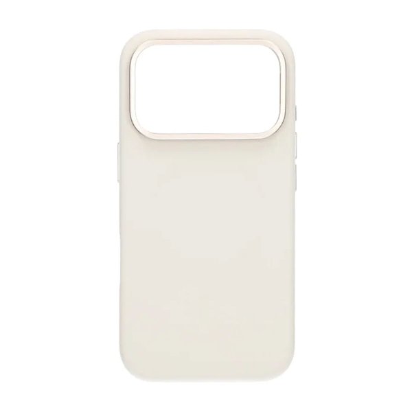 iPhone 17 Pro Max Silikoninen MagSafe-jalustakuori Valkoinen