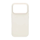 iPhone 17 Pro Silikonkuori MagSafen Jalustalla Valkoinen