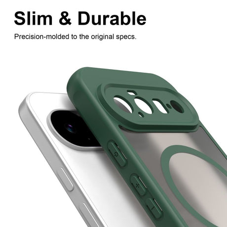 Google Pixel 11 Pro XL Kuori Huurteinen MagSafe Vihreä