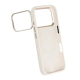 iPhone 17 Pro Silikonkuori MagSafen Jalustalla Valkoinen