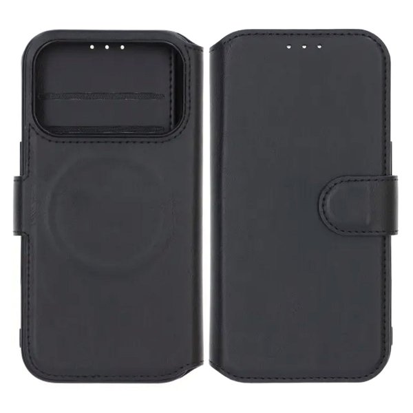 Rvelon iPhone 17 Pro -kotelo 4 korttipaikalla MagSafe Musta