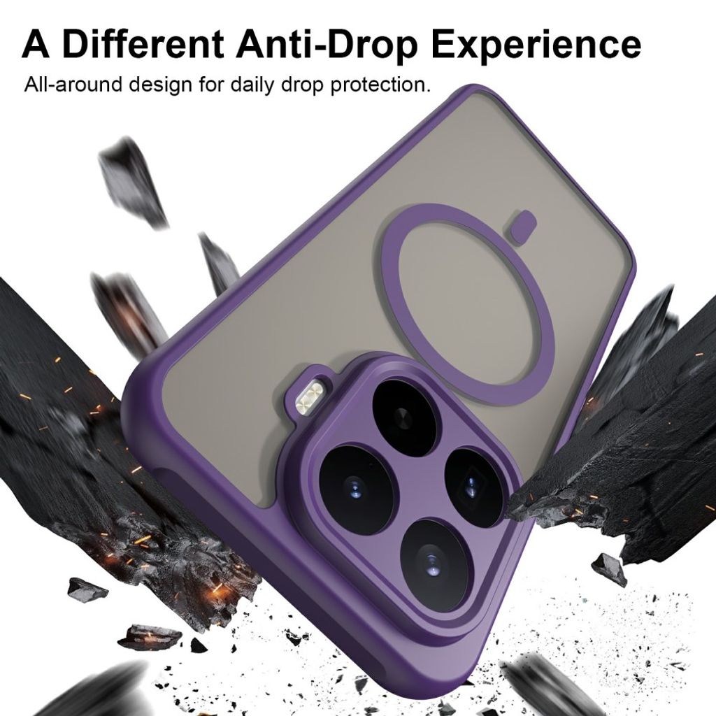 Xiaomi 17T Pro Kuori Pesty MagSafe Violetti