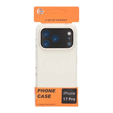 iPhone 17 Pro Silikonkuori MagSafen Jalustalla Valkoinen