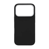 iPhone 17 Pro Silikonkuori MagSafe-jalustalla Musta