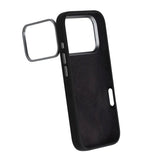 iPhone 17 Pro Max Kuori Silikoni MagSafe Jalusta Musta