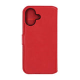 Rvelon iPhone 17 -kotelo 4 korttipaikalla, irrotettava kuori, punainen