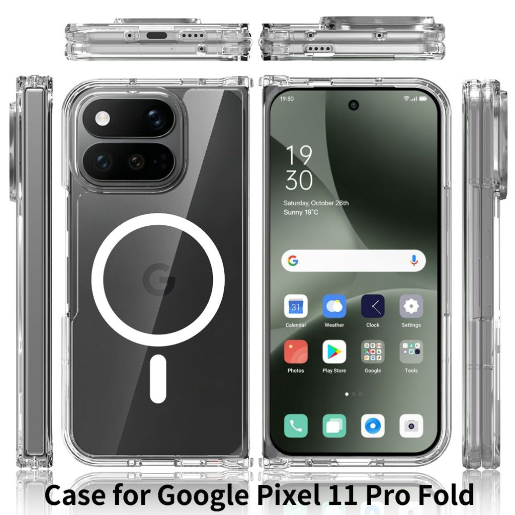 Google Pixel 11 Pro Fold Kuori MagSafe Kirkas