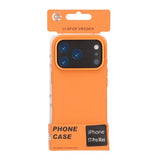 iPhone 17 Pro Max Silikoninen MagSafe-jalustakuori Oranssi