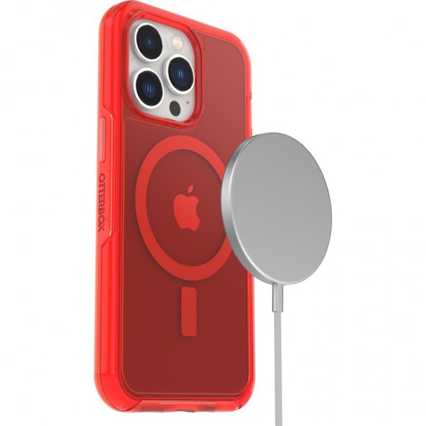 Otterbox iPhone 13 Pro Symmetry Plus Clear In The Red -suojakuori