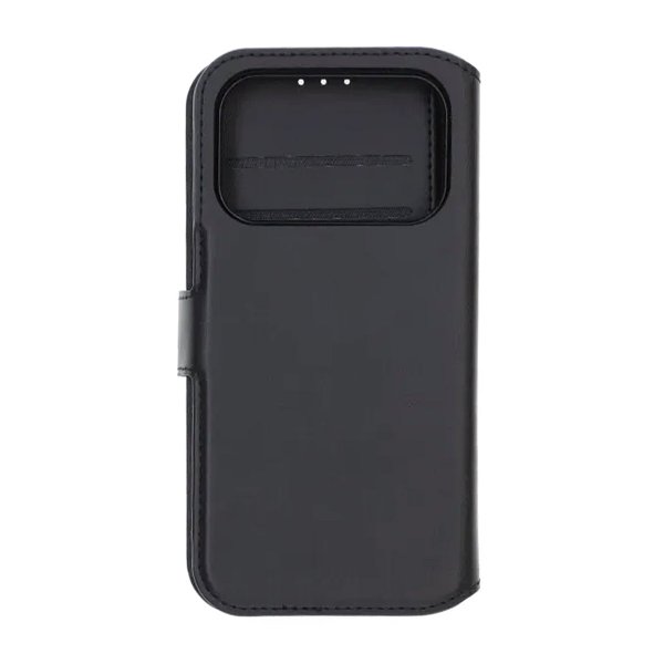 Rvelon iPhone 17 Pro -kotelo, 4 korttipaikkaa, irrotettava kuori, musta
