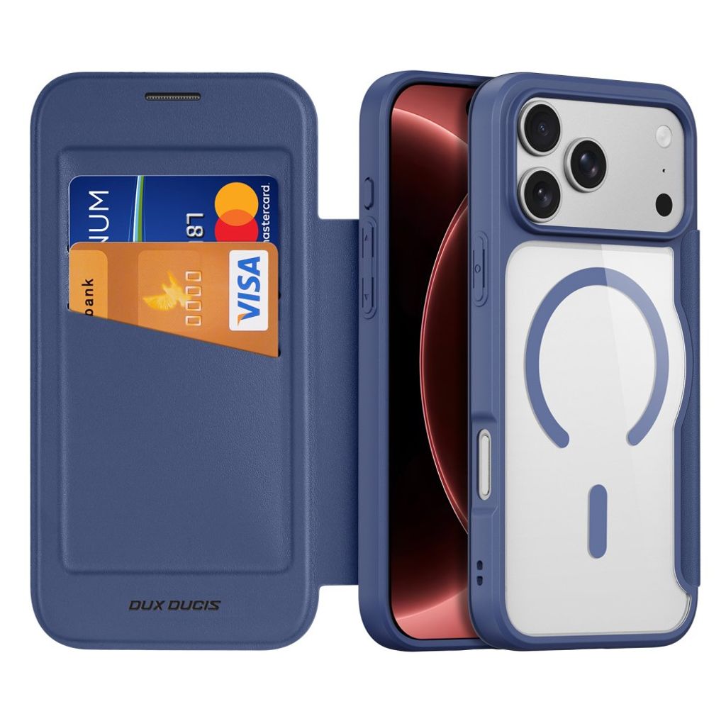 Dux Ducis iPhone 17 Pro Max/iPhone 18 Pro Max Kotelo Skin X Pro Series MagSafe Sininen