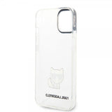 Karl Lagerfeld iPhone 14 -suojakuori Printed Choupette läpinäkyvä