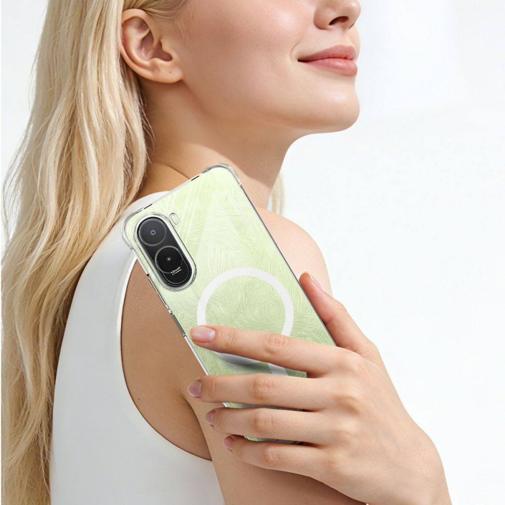 Lc.Imeeke Xiaomi Redmi A7 Pro Kotelo Airbag MagSafe Kirkas