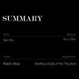 Dux Ducis OnePlus 15 Kotelo Skin Pro Series Sininen