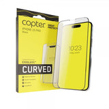 Copter iPhone 15 Pro -näytönsuoja Exoglass Curved