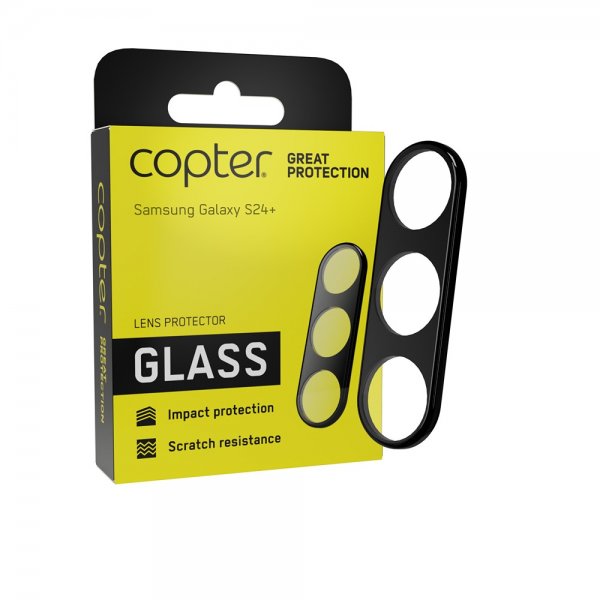 Copter Samsung Galaxy S24 Plus Kameran suoja Exoglass Lens Protector
