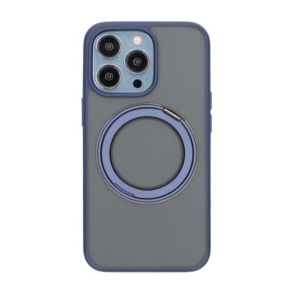 iPhone 13 Pro Kuori Pyörivä MagSafe-jalusta Sininen