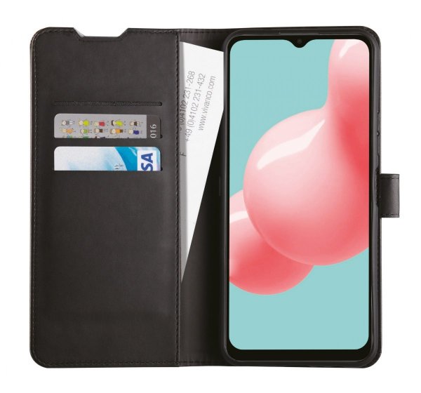 Vivanco Samsung Galaxy A13 5G/Galaxy A04s Classic Wallet -kotelo, musta