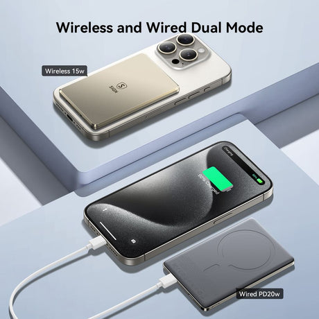 SiGN MagSafe-powerbank Ultra Slim 5000 mAh 20W