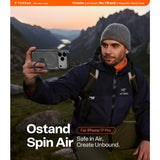 Torras iPhone 17 Pro Kuori Ostand Q3 Air Shadow Black