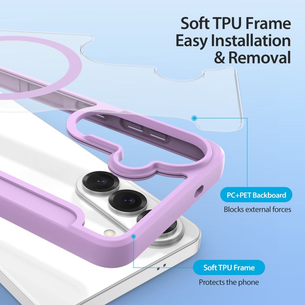 Dux Ducis Samsung Galaxy S26 Plus Kotelo Skin X Pro Series MagSafe Violetti