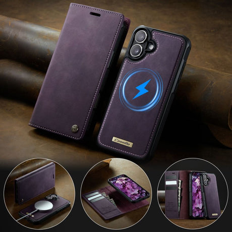CaseMe iPhone 17 Kotelo C49 Series Violetti