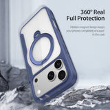 Dux Ducis iPhone 17 Pro Max/18 Pro Max Kotelo Skin X Pro Series Kickstand MagSafe Sininen
