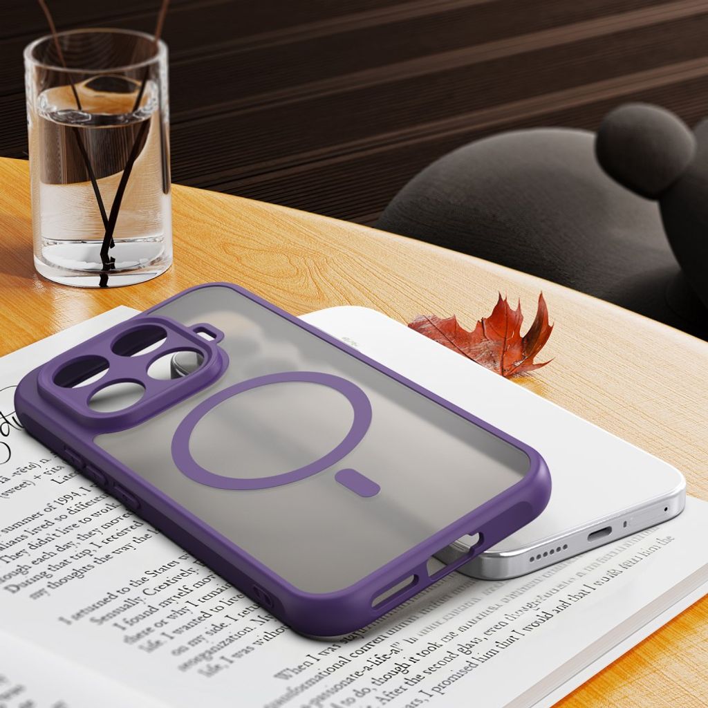 Xiaomi 17T Kuori Pesty MagSafe Violetti