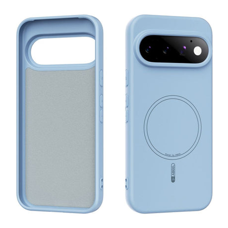 ABEEL Google Pixel 11 Pro Kuori Silikoni MagSafe Vaaleansininen