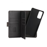 Gear Samsung Galaxy S22 Ultra Kotelo 7 korttipaikkaa Irrotettava kuori Musta