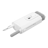 8-in-1 Monitoiminen elektroniikan puhdistin mobiilille, kuulokkeille ja tietokoneelle - Valkoinen