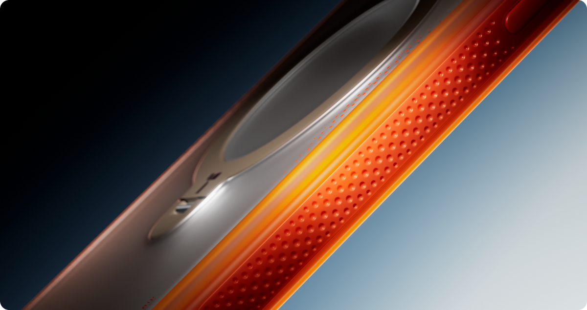 Torras iPhone 17 Pro Kuori Ostand Q3 Air Energy Oranssi