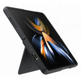 Samsung Original Galaxy Z Fold 4 Kuori Slim Standing Cover Musta