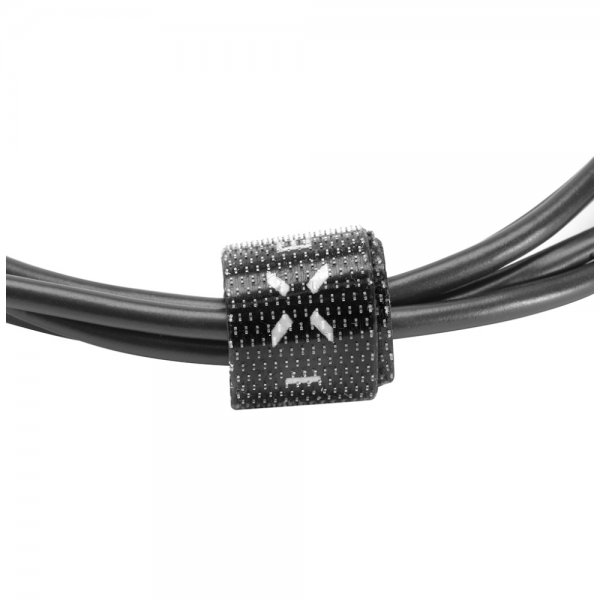 Kiinteä kaapeli USB-A–USB-C 1m Musta