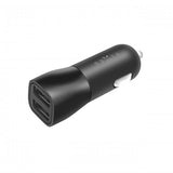 Fixed autolaturi kahdella USB-A:lla 2xUSB-A 15W Musta