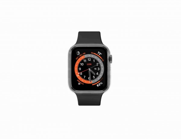 Kiinteä Apple Watch 42mm Kuori sisäänrakennetulla näytönsuojalla PURE