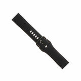 Korjattu Samsung Galaxy Watch 22mm Ranneke Silikoniranneke Musta