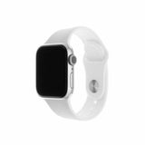 Kiinteä Apple Watch 44/45/46mm/Apple Watch Ultra Ranneke Silikoniranneke Valkoinen