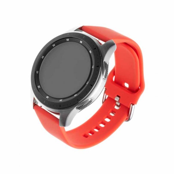 Kiinteä Samsung Galaxy Watch 20mm Ranneke Silikoniranneke Punainen