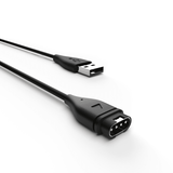 Kiinteä Garmin-älykellon latauskaapeli USB-A 1m musta